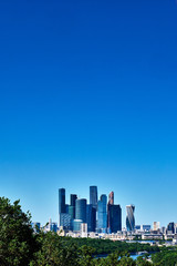 Obraz premium Moscow skyline./Capital Cities, City, Cityscape, Famous Place, International Landmark