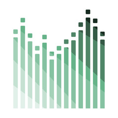 Graphic equalizer icon