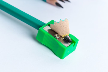 pencil sharpener and pencil