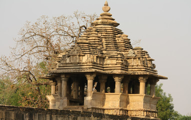 Mausoleo Nandi, Templos del Oeste en Khajuraho, India