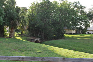 Quiet residential community in Sarasota Florida