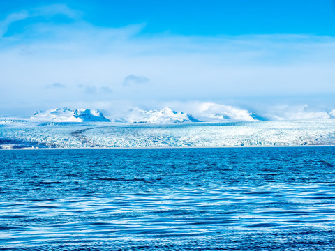 Jokulsarlone iceberg lagoon in Iceland