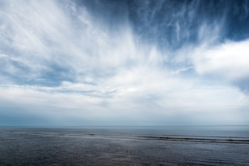 Fototapeta premium Baltic sea and clouds.