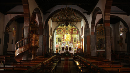 Fototapeta na wymiar Iglesia de Nuestra Señora de Los Remedios, Los Llanos de Aridane, La Palma, Islas Canarias, España