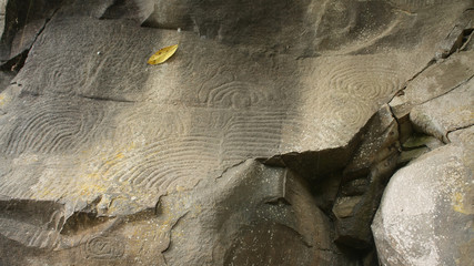 Petroglifos del Parque Rupestre de la Zarza y la Zarzita, La Palma, Islas Canarias, España © IVÁN VIEITO GARCÍA