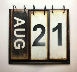 August 21

