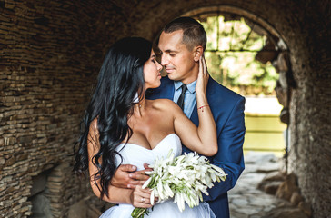 wedding tour of a European couple