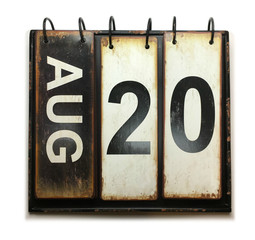 August 20
