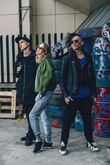 cool youth in city