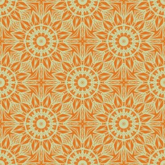 Seamless vector pattern. Geometric ornament. For Interior decoration, wallpaper, presentation, fashion design.