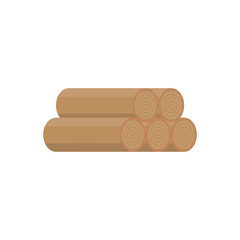 Logs of Trees Icon.