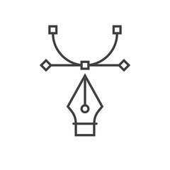Pen Tool Vector Icon