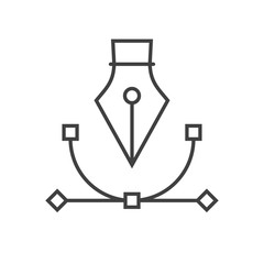 Pen Tool Vector Icon