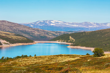 Lake Innerdalsvatnet,Rennebu district,  Norway