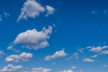 Beautiful sky, summer warm day texture