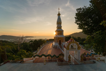 Monastery buddha pagoda Buddhist sunset moment