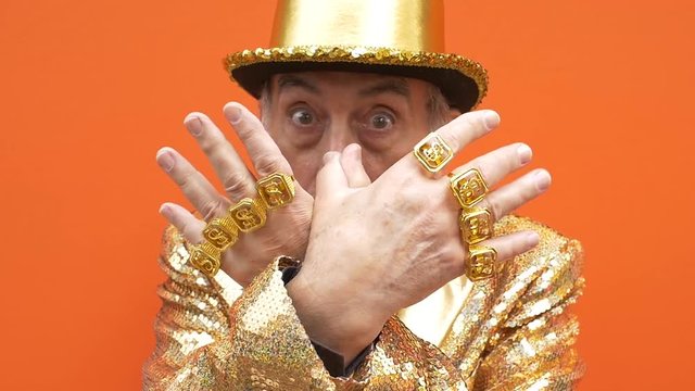 funny moments of a senior on colored backgrounds