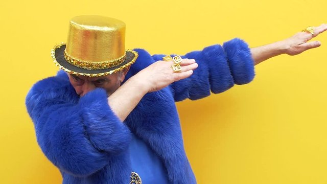 funny moments of a senior on colored backgrounds