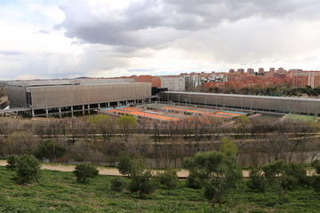 Fototapeta premium Caja Magica Madrid