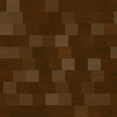 Abstract brown wood wooden digitally patchwork mix seamless design background texture