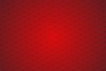 Paper art of Chinese traditional and asian elements template Background,vector