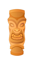 Hawiian totem Tiki