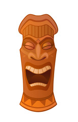 Hawiian totem Tiki