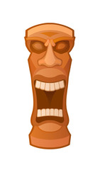 Hawiian totem Tiki