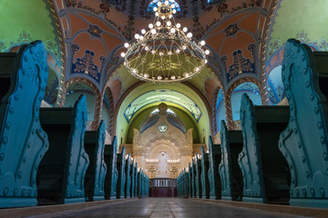 Renovated Jewish Synagogue from the inside, Serbia
