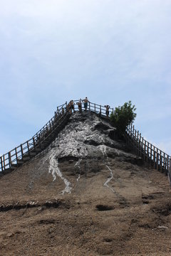 Mud vulcano el totuma in Colombia