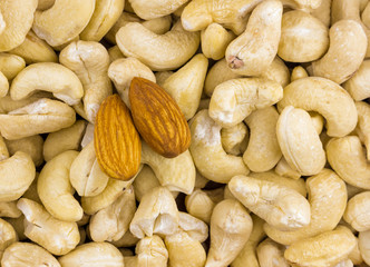 fried cashew fruit source of protein and almonds nut nutritious delicious source of vitamins and minerals