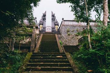 Architecture, traveling and religion. Hindu temple Lempuyang in Bali, Indonesia.