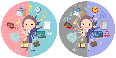 Long hair women_mulch task switch