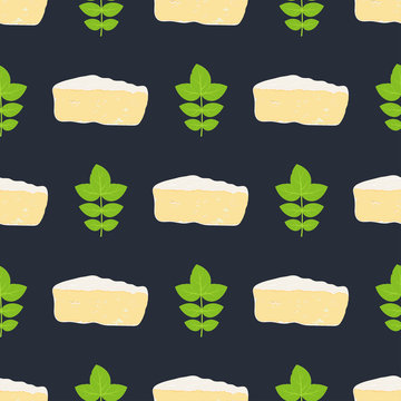 pattern with camembert