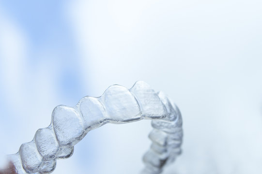 Transparent dental correction orthodontics
