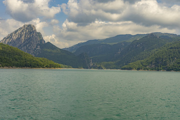 View to Taurus Mountains from Green Canyon