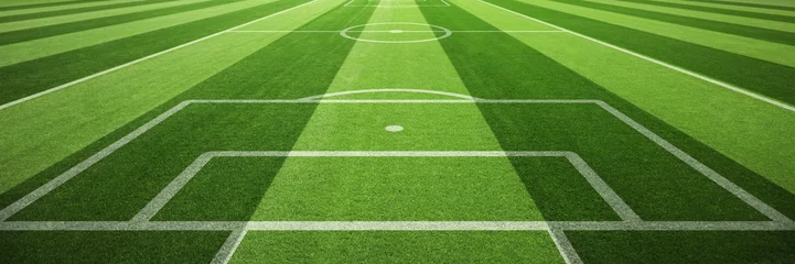 Cercles muraux Foot Terrain de football
