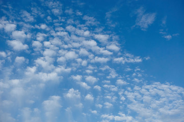 blue sky background with white clouds