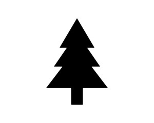 Fototapeta premium tree icon design illustration,glyph style design, designed for web and app