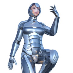 Fototapeta premium スーパーウーマン