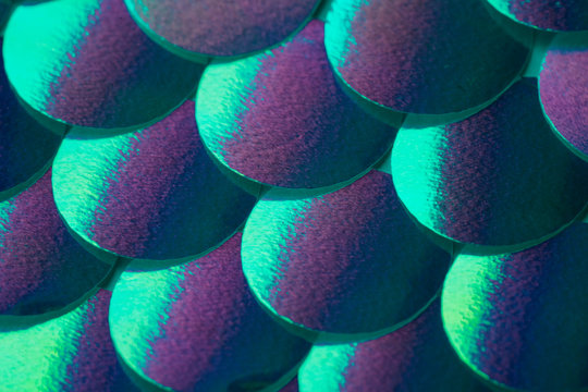 Closeup of purple green abstract background