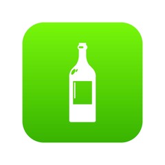 Empty bottle icon. Simple illustration of empty bottle vector icon for web