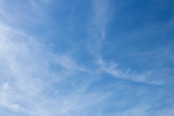 background. blue sky with clouds
