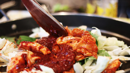 Spicy Stir-fried Chicken