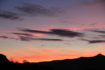 Fototapeta premium A Sunset of Akaroa