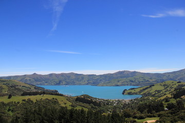 Fototapeta na wymiar Akaroa, New Zealand 