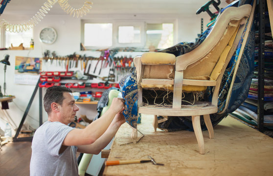 Upholstery workshop