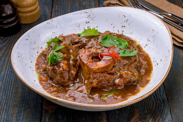 Osso Buko on plate