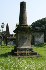 Fototapeta premium Park Street Cemetary, Kolkata, India