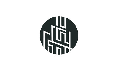 circle abstract line